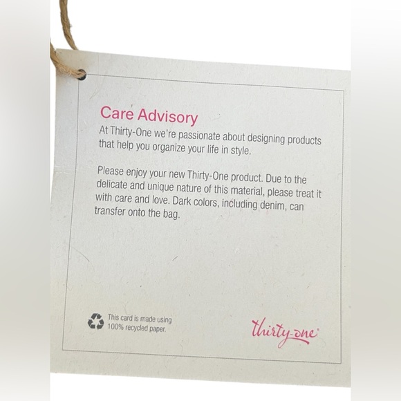 NWT Thirty-One Yellow Purse. - Picture 13 of 14